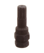 Steelman Pro 10-Point 1/2-Inch Star Tip Locking Lug Nut Key, Removes Aftermarket Lug Nuts, Durable, Long Design
