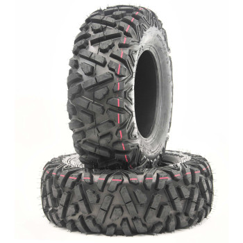 2 New Wanda Atvutv Tires 24X9-11 4Pr P350 - 10256