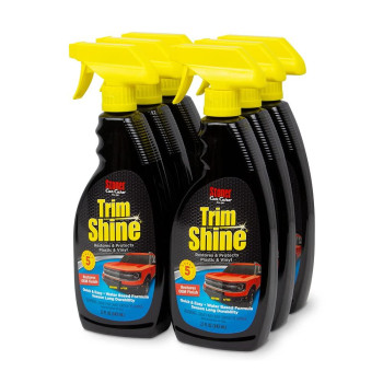 Stoner Car Care 92034-6Pk 22-Ounce Trim Shine Protectant For Interior And Exterior Restores, Moisturizes, And Conditions Vinyl, Rubber, Leather And More, Pack Of 6