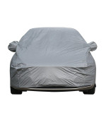 Sipobuy Universal Fully Waterproof Scratch Proof Durable Car Cover Breathable Cotton Lined Heavy Duty (S: 400X160X120Cm)