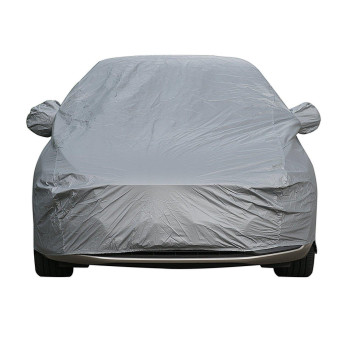 Sipobuy Universal Fully Waterproof Scratch Proof Durable Car Cover Breathable Cotton Lined Heavy Duty (S: 400X160X120Cm)