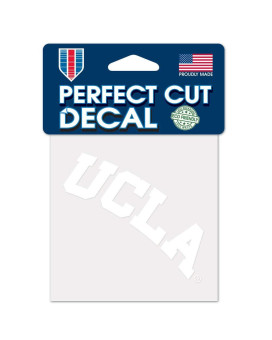 Wincraft Ncaa Ucla Bruins 4X4 Perfect Cut White Decal One Size Team Color