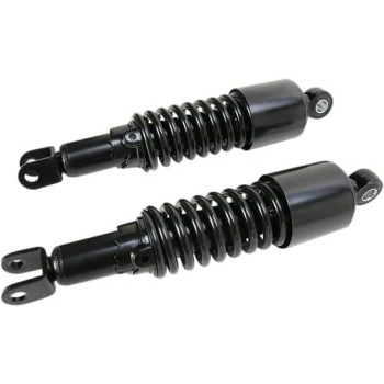 Emgo Custom Clevis Lower Mounting Shorty Shocks - W/Shroud - Black/Black 1705694B