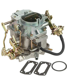 Partol Carburetor For Dodge Plymouth Dodge Truck 1966-1973 With 273-318 Engine, 2 Barrel Carburetor Carb Replacement - Manual Choke