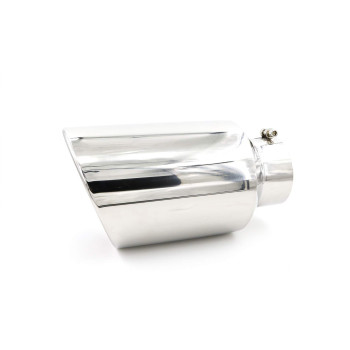 Rp Remarkable Power, 5 Inlet 8 Outlet 15 Long Overall Length Stainless Steel Rolled Edge Diesel Exhaust Tip Ext37