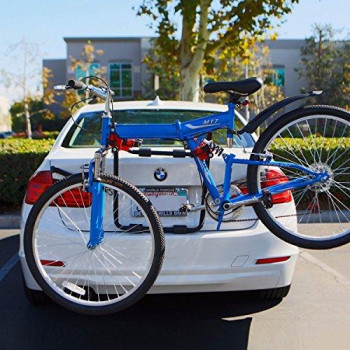 Mtn Gearsmith New 3 Bike Trunk-Mount Hatchback Suv Or Car Sport Bicycle Carrier Pannier Rack