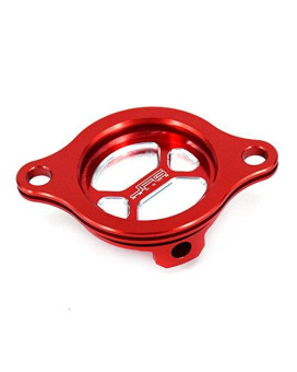 Jfg Racing Cnc Billet Aluminum Red Oil Filter Covers Caps Motorcycle For For Crf450R 2002-2008 Crf450X 2005-2016
