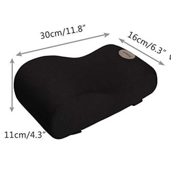 Timorn Car Armrest Cushion, Memory Foam Car Armrest Console,Car Center Console Armrest Pillow,Car Armrest Cover Car Center Console Cover(Black)