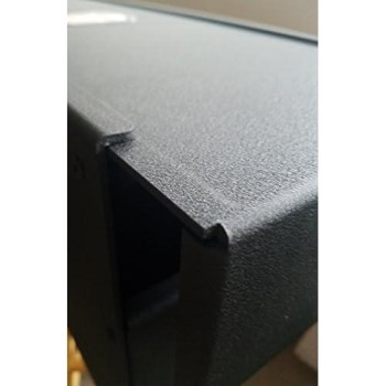 27 Rv Battery Lock Box - Aluminum - Matte Black