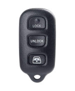 Fit for Toyota Sequoia 2001-2008,4Runner 1999-2009 Key fob Cover Replacement Key Shell Empty Case (FCC ID: HYQ12BBX/HYQ12BAN/HYQ1512Y) 1