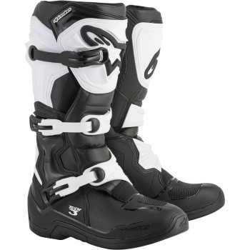 Alpinestars 2013018-12-14 Unisex-Adult Tech 3 Boots Blackwhite Sz 14 (Multi, One_Size)