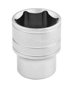 Draper 16615 12 Square Drive 6 Point Socket, 24Mm Size