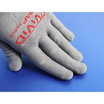 Vvivid Grey Professional Vinyl Wrap Anti-Static Applicator Glove Pair (4 Glove Pack (2 Pairs))