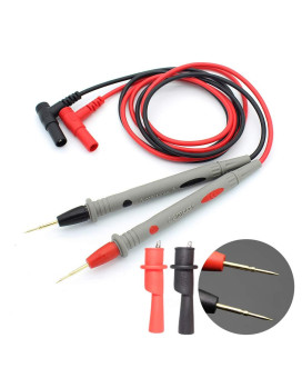 DARKBEAM Multimeter Test Meter Leads with Banana Plug Digital Clamp Tester Voltmeter Probe Test Probes Leads for Multimeter Electronic Test Leads Multimeter Accessories 20A Especially Sharp Model