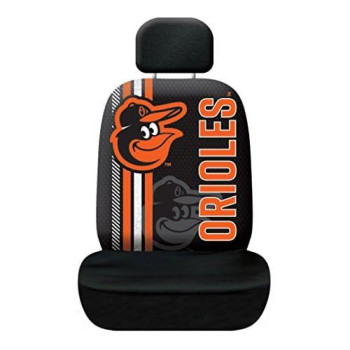 Fremont Die Mlb Baltimore Orioles Rally Seat Cover, Black, One Size