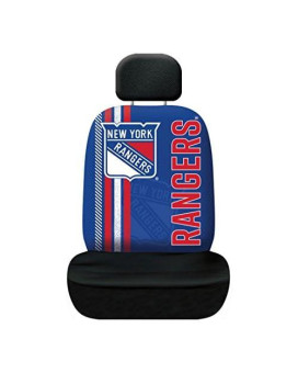 Fremont Die Nhl New York Rangers Rally Seat Cover, Blue, One Size