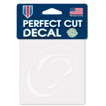 Wincraft Ncaa Penn State Nittany Lions 4X4 Perfect Cut White Decal One Size Team Color