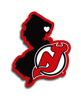 Nhl Siskiyou Sports Fan Shop New Jersey Devils Home State Decal One Size Team Color