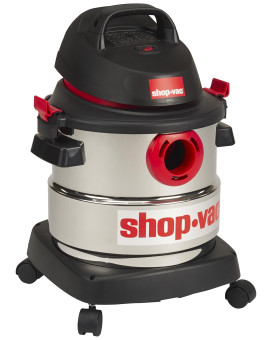 Shop-Vac 5989300 5-Gallon 4.5 Peak HP Stainless Steel Wet Dry Vacuum