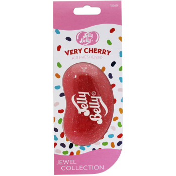 Jelly Belly 15360 3D Jewel Collection Air Freshener - Very Cherry