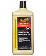 Meguiars M8532 Mirror Glaze Diamond Cut Compound 2.0 32 Fluid Ounces White