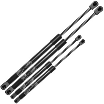 A-Premium Lift Supports Shock Struts Replacement For Chevrolet Suburban Tahoe Yukon Cadillac 1999-2006 4-Pc Set (Tailgaterear Window)