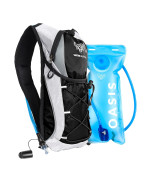 Water Buffalo Hydration Backpack - Hydration Pack Water Backpack With 2L Hydration Water Bladder - Hydropack Running Backpack 12L - The Essential Water Pack For Hiking, Running, Biking, Ski, And Raves