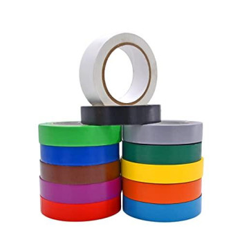 Wod Vtc365 Rainbow Pack Vinyl Pinstriping Tape, 1 Inch X 36 Yds (Pack Of 12) For School Gym Marking Floor, Crafting, & Stripping Arcade1Up, Vehicles And More