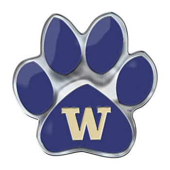 Promark Ncaa Washington Huskies Auto Emblem Color Alternate Logo Team Color One Size