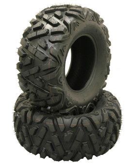 2 Wanda Atvutv Tires 25X12-9 30565-9 6Pr P350 John Deer Gator A