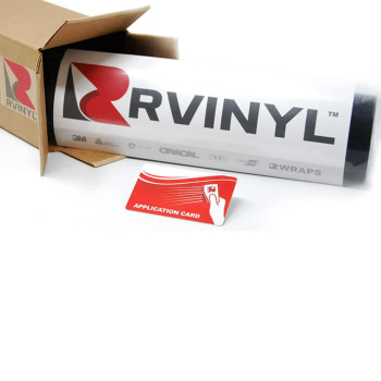 3M 2080 M10 Vinyl Car Wrap Film Sheet Roll With Air Release Technology - 5Ft X 1Ft With Application Card, Matte White