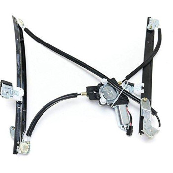 Sunroad Power Window Regulator & Motor Front Left Driver Side Replacement For 2004 2005 2006 2007 Dodge Caravan/Grand Caravan|Chrysler Town & Country