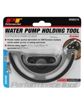 Performance Tool W89210 Water Pump Sprocket Holder For Gm Ecotec (Gm 2.2L And 2.4L Chevrolet Oldsmobile Saturn Pontiac Ecotec Engines)