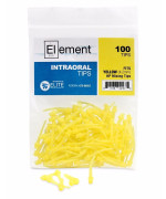 Dental Impression Intraoral Mixing Tips 100 pcs Yellow - by ELEMENT