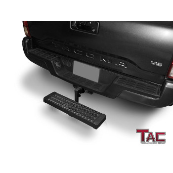 Tac Aluminum Hitch Step Universal Fit 2" Rear Hitch Receivers With 6" Drop