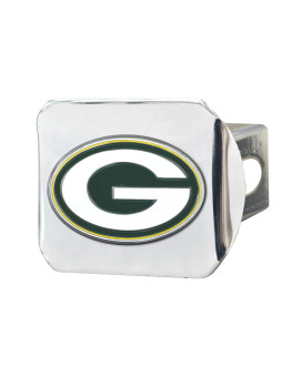 Fanmats 22561 Green Bay Packers Hitch Cover - 3D Color Emblem