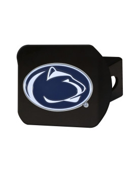 Fanmats 22814 Penn State Nittany Lions Black Metal Hitch Cover - 3D Color Emblem