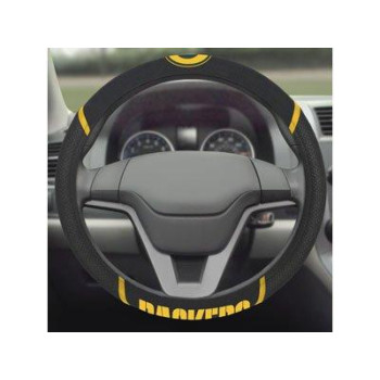 Fanmats 21528 Green Bay Packers Embroidered Steering Wheel Cover