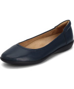 Naturalizer Womens, Flexy Flat Navy 8 W