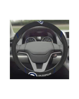 Fanmats 21379 Los Angeles Rams Embroidered Steering Wheel Cover