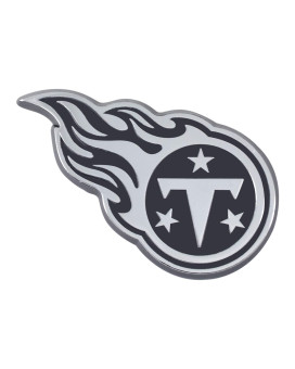 Fanmats 21389 Tennessee Titans 3D Chrome Metal Auto Emblem