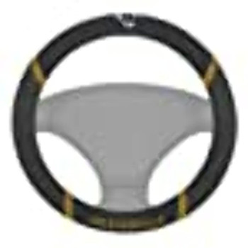 Fanmats 21546 Jacksonville Jaguars Embroidered Steering Wheel Cover