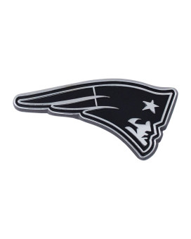 Fanmats 15613 New England Patriots 3D Chrome Metal Auto Emblem