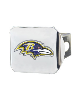 Fanmats 22534 Baltimore Ravens Hitch Cover - 3D Color Emblem