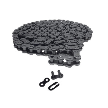 AZSSMUK #35 Roller Chain 5 Feet 40Mn Carbon Steel Material with 1 Connecting Link for Go Kart, Motorcycles, Mini Bike Chain Replacements