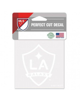 Wincraft Mls Los Angeles Galaxy 4X4 Perfect Cut White Decal One Size Team Color