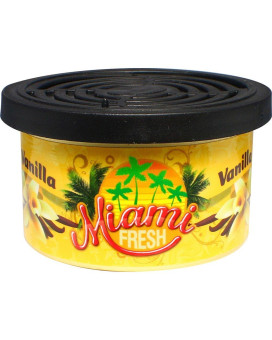 Miami Fresh Mfc2 Vanilla Tin Air Freshener