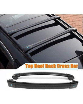 Motorfansclub Roof Rack Cross Bars Fit For Compatible With Jeep Cherokee 2014-2019 Crossbars Cargo Luggage Rack Rail Aluminum (Doesnt Fit Grand Cherokee!!)