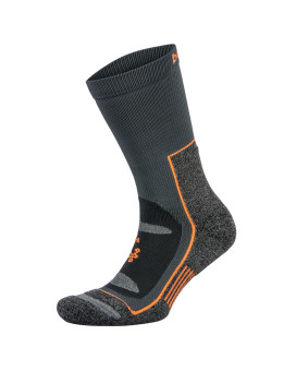 Balega Blister Resist Performance Crew Athletic Running Socks For Men And Women (1 Pair), Orange, Large