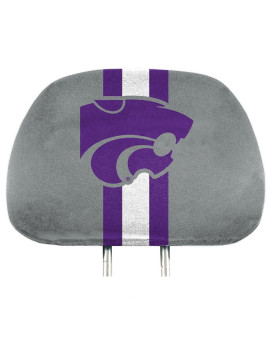 Kansas State University 2 Piece Full Color Headrest Cover Set